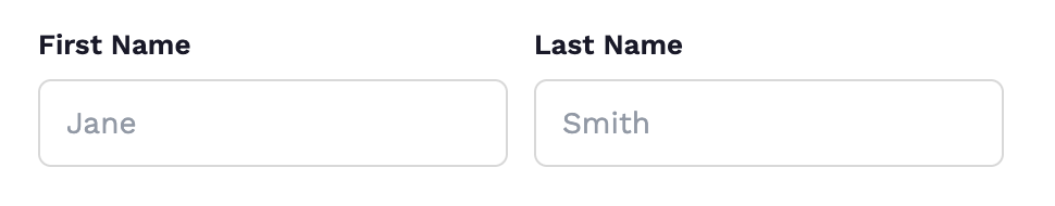No color contrast on inputs